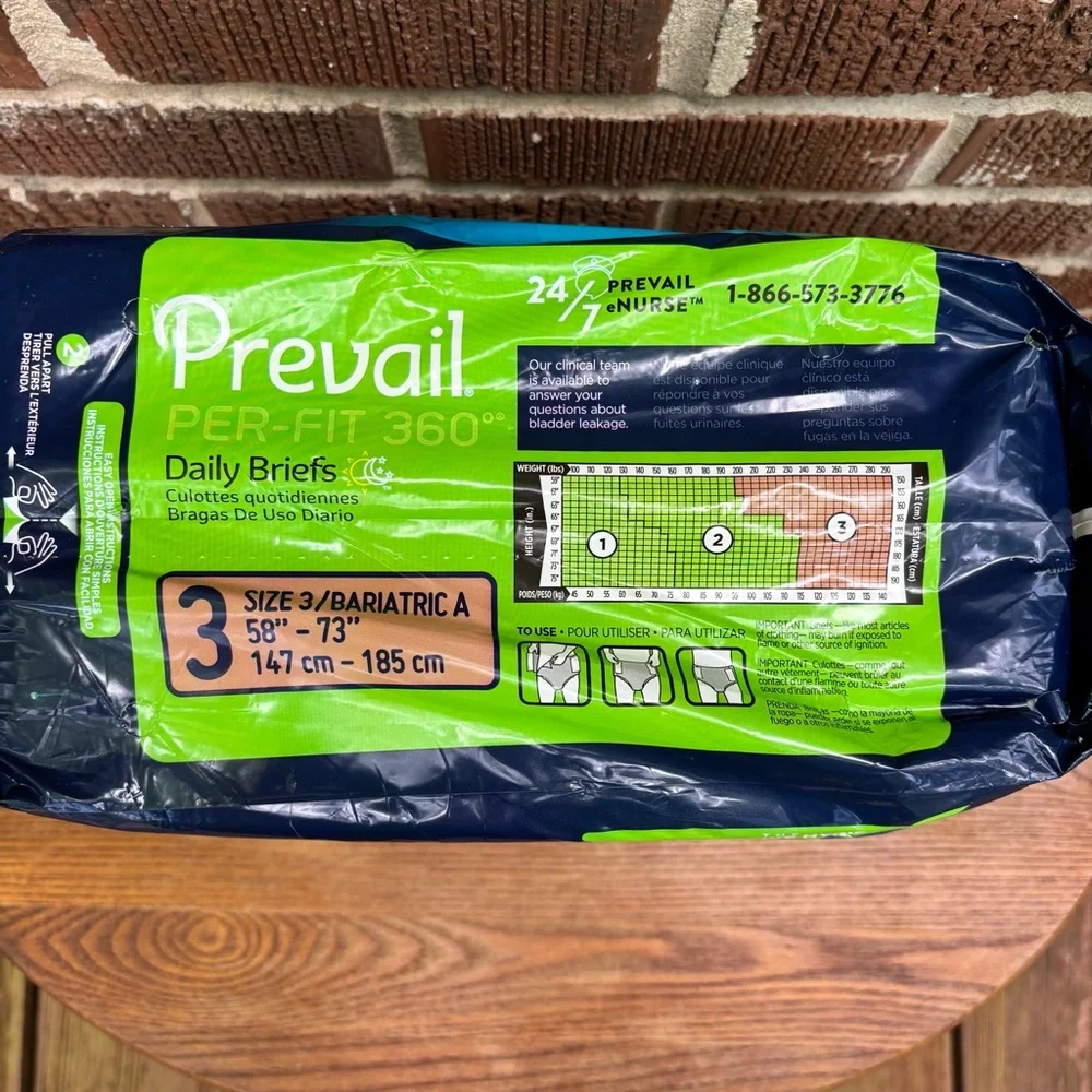 Prevail Perfit360 Sz 3 X-large 58